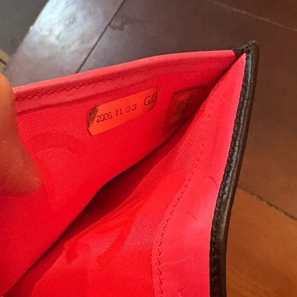 Chanel Black Quilted black on black Cambon lambskin Leather Wallet - Picture 4 of 4